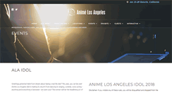 Desktop Screenshot of animelosangeles.org