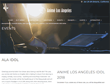 Tablet Screenshot of animelosangeles.org